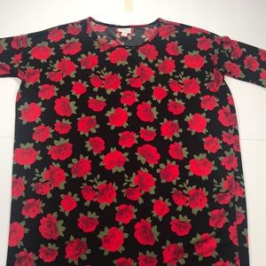 Slinky Rare and stunning LuLaRoe rose Irma.